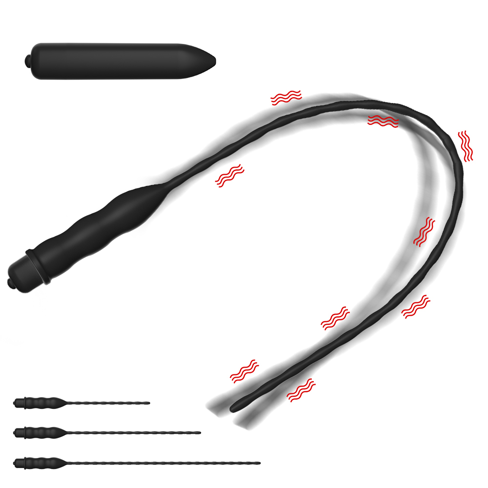 Lunge Line Horse - Vibrateur urétral à 10 fréquences, stimulateur