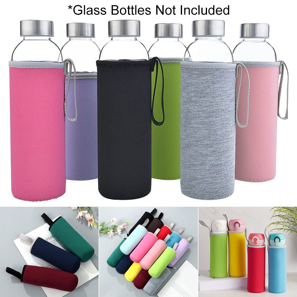 Outdoor Sport Glass Water Bottle - Pochette de sport d'extérieur, housse portable