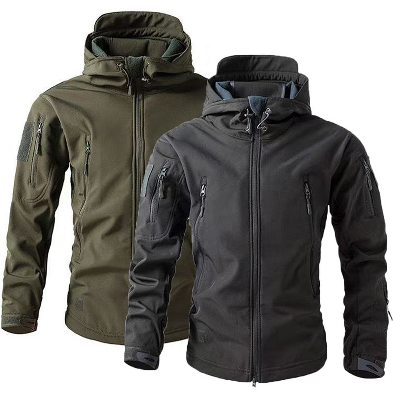 Outdoor Sport Waterproof Jacket - Hommes hiver automne chaud Softshell polaire