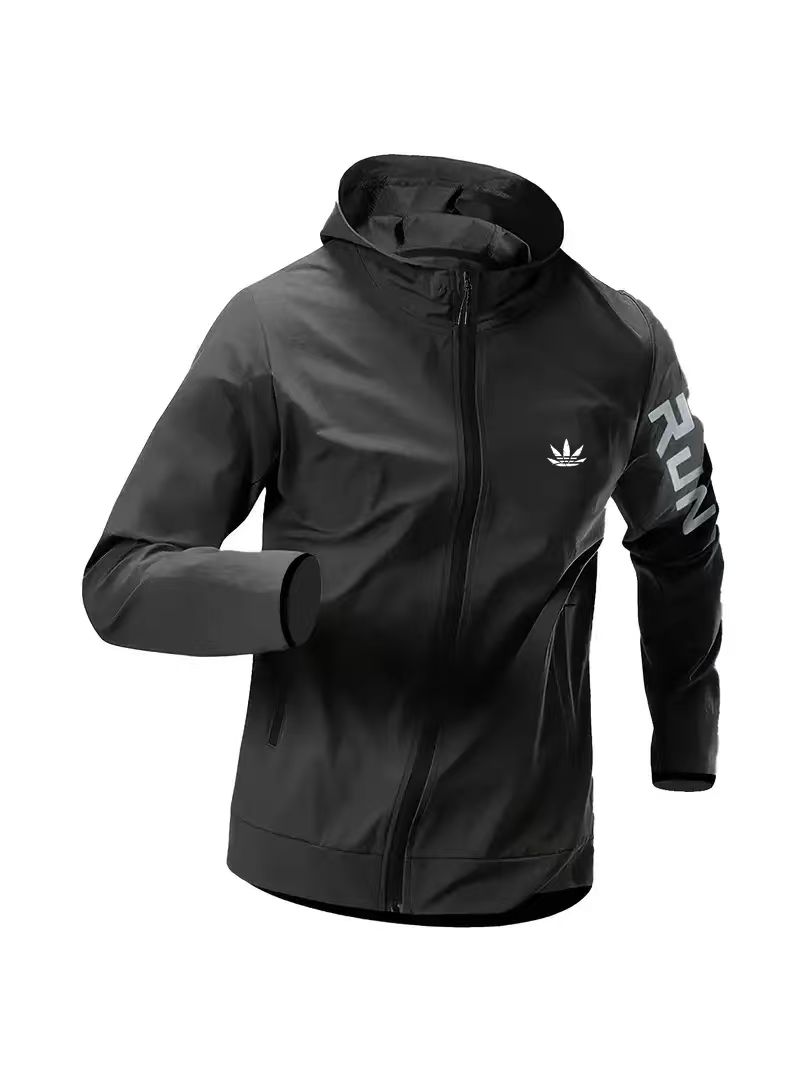 Outdoor Sport Waterproof Jacket - Veste coupe-vent à capuche pour homme,