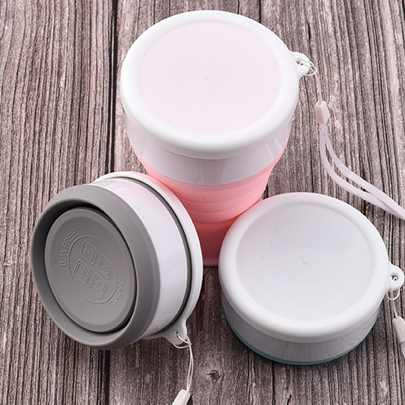 Outdoor Sport Glass Water Bottle - Tasse de voyage pliante en verre
