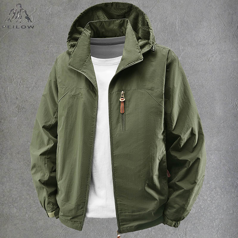 Outdoor Sport Waterproof Jacket - Printemps automne coupe-vent imperméable randonnée vestes