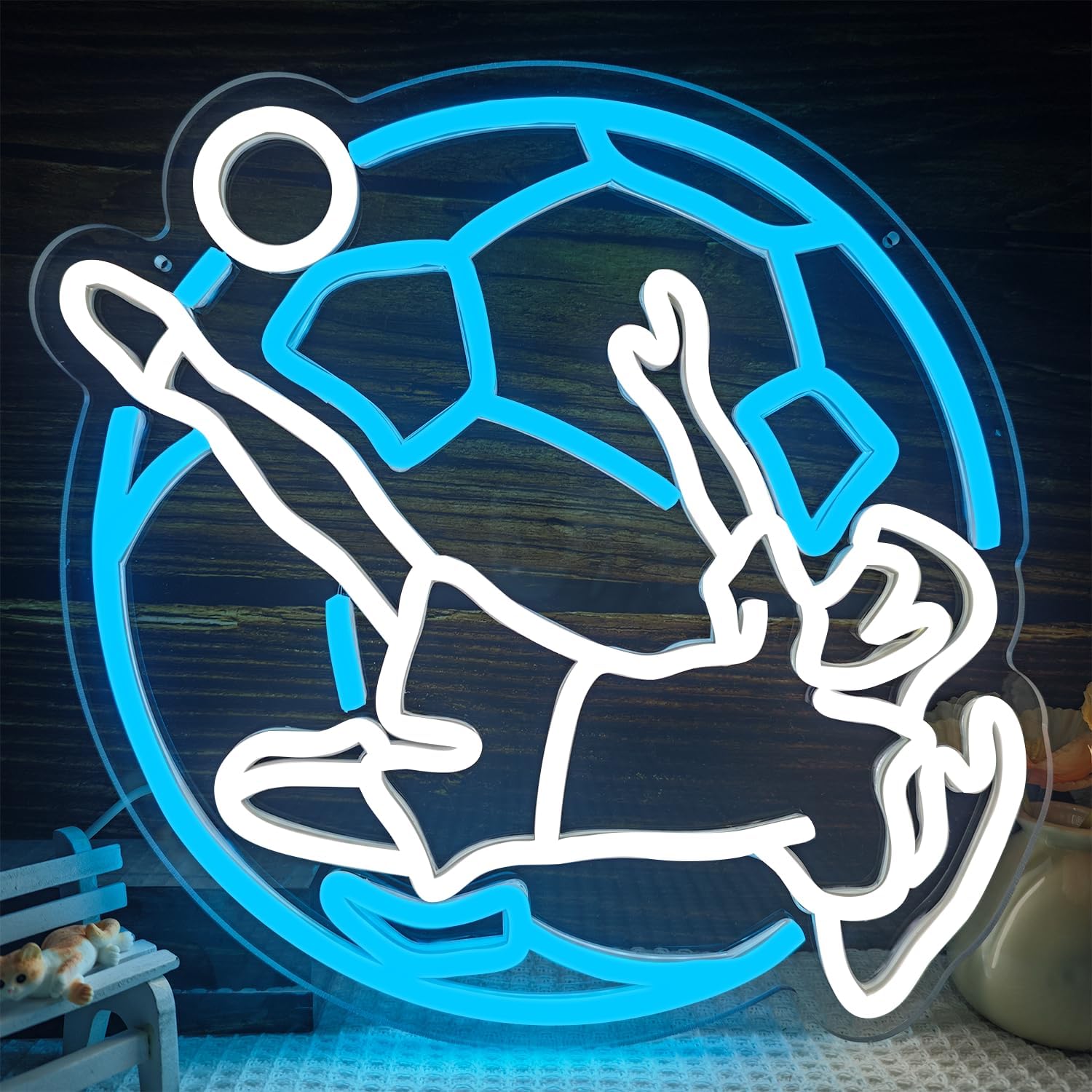 Outdoor Sport Club - Enseigne néon LED USB pour le