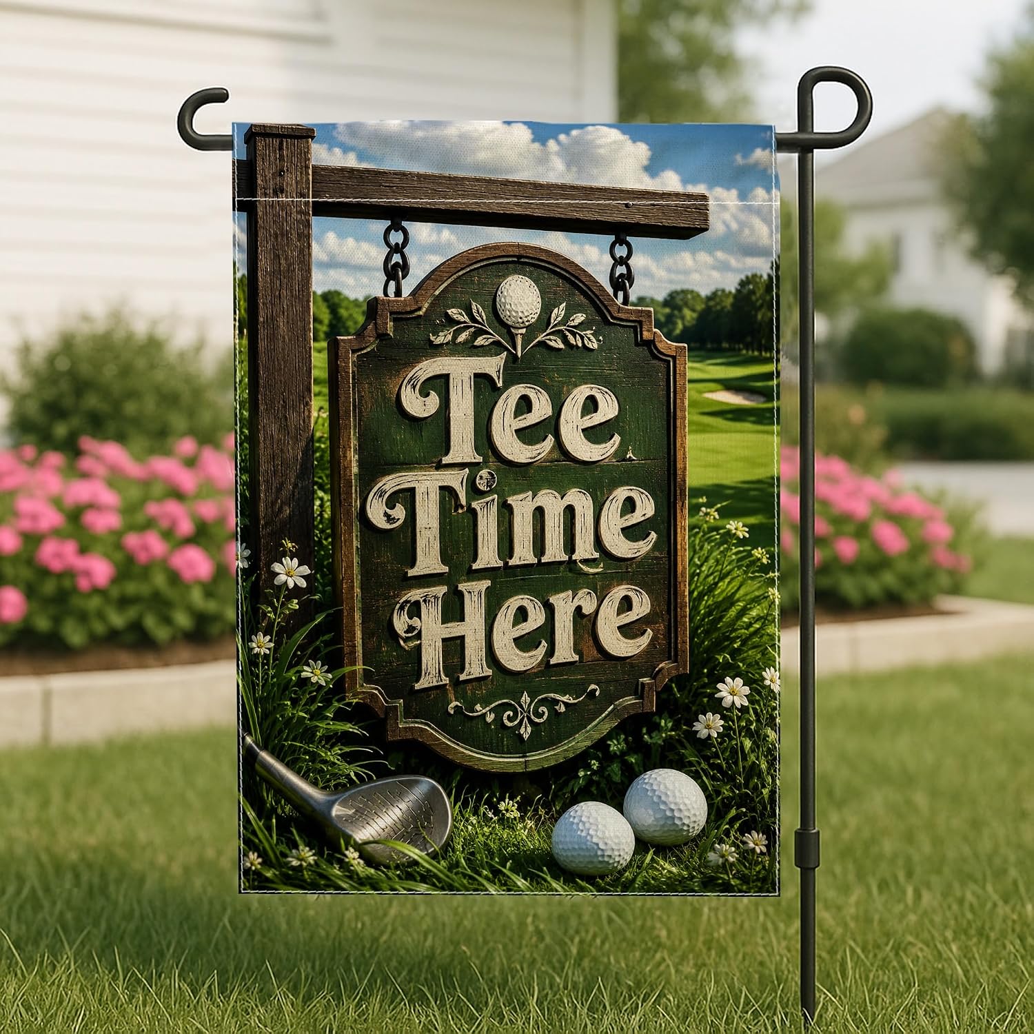 Drapeau de jardin en forme de  - Outdoor Sport Club avis et prix