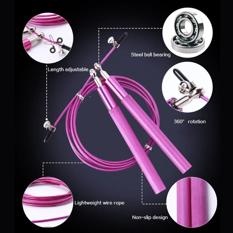Corde à sauter rapide pour Cro - Speed Skipping Rope avis et prix