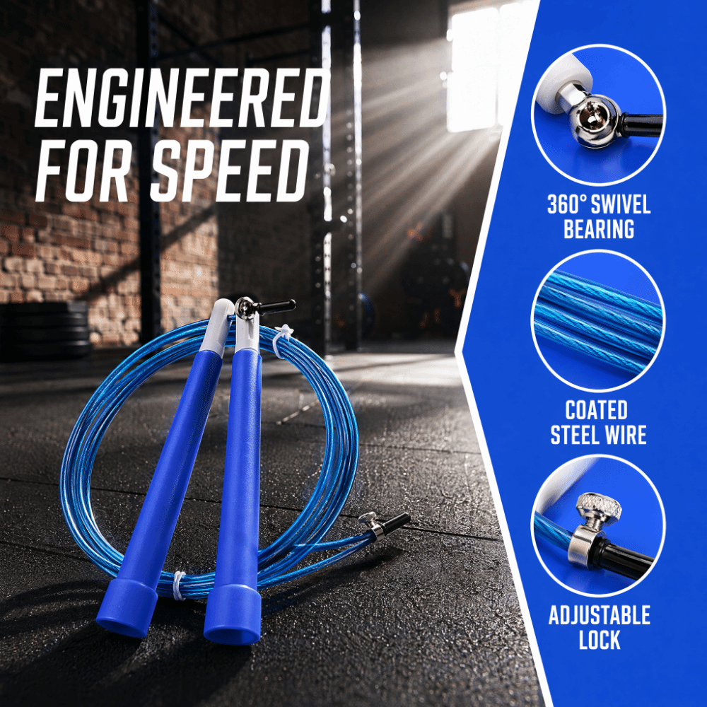 Corde à sauter en fil d'acier  - Speed Skipping Rope avis et prix