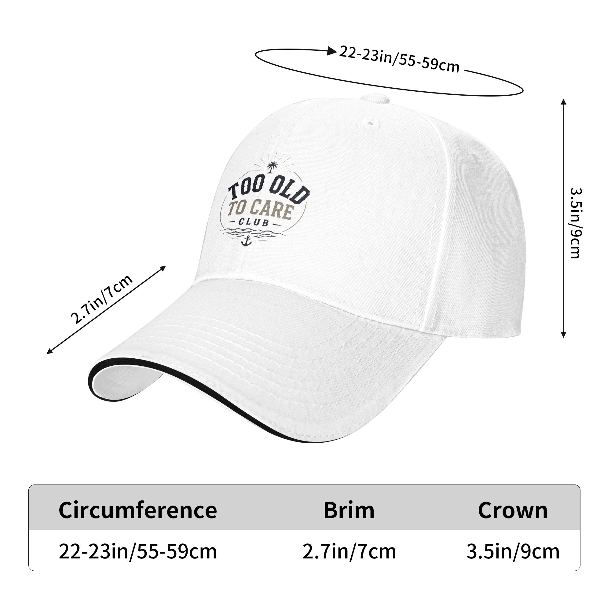 Casquette de baseball « Too Ol - Outdoor Sport Club avis et prix