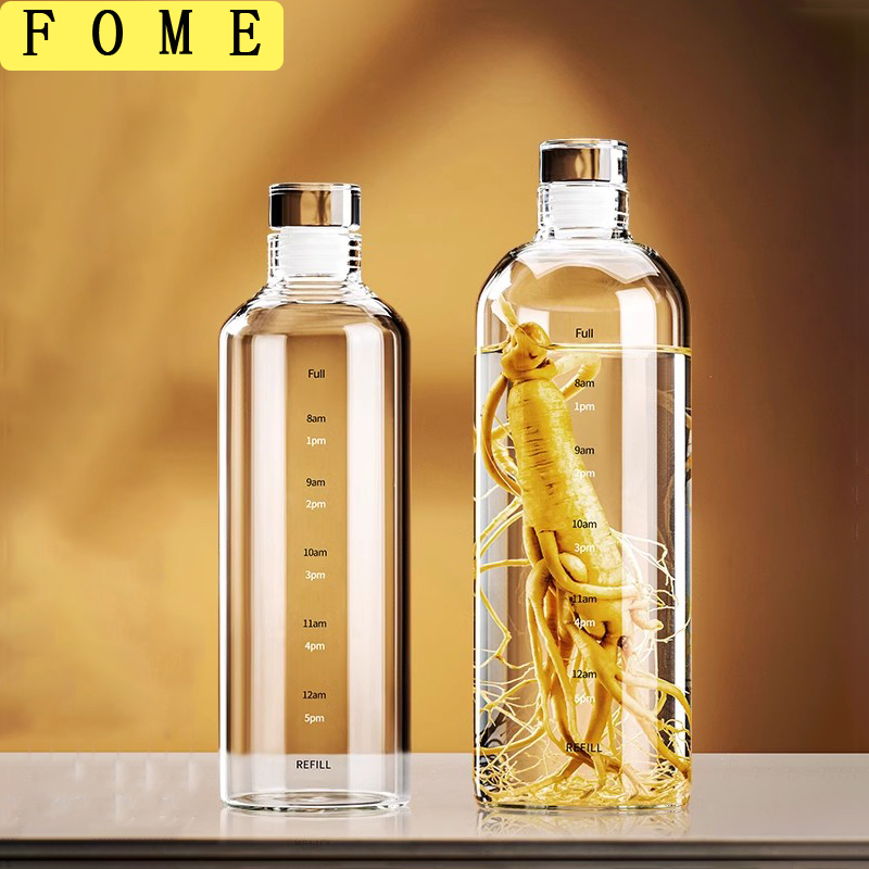 FOME 500/750/1000ml bouteille  - Outdoor Sport Glass Water Bottle avis et prix